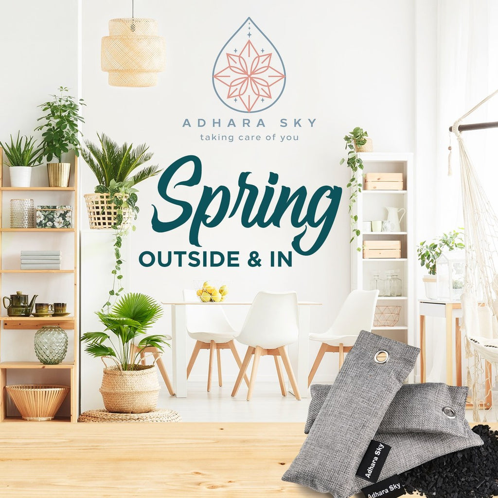 Invite Spring with Adhara Sky Bamboo Charcoal Air Purifying Bags